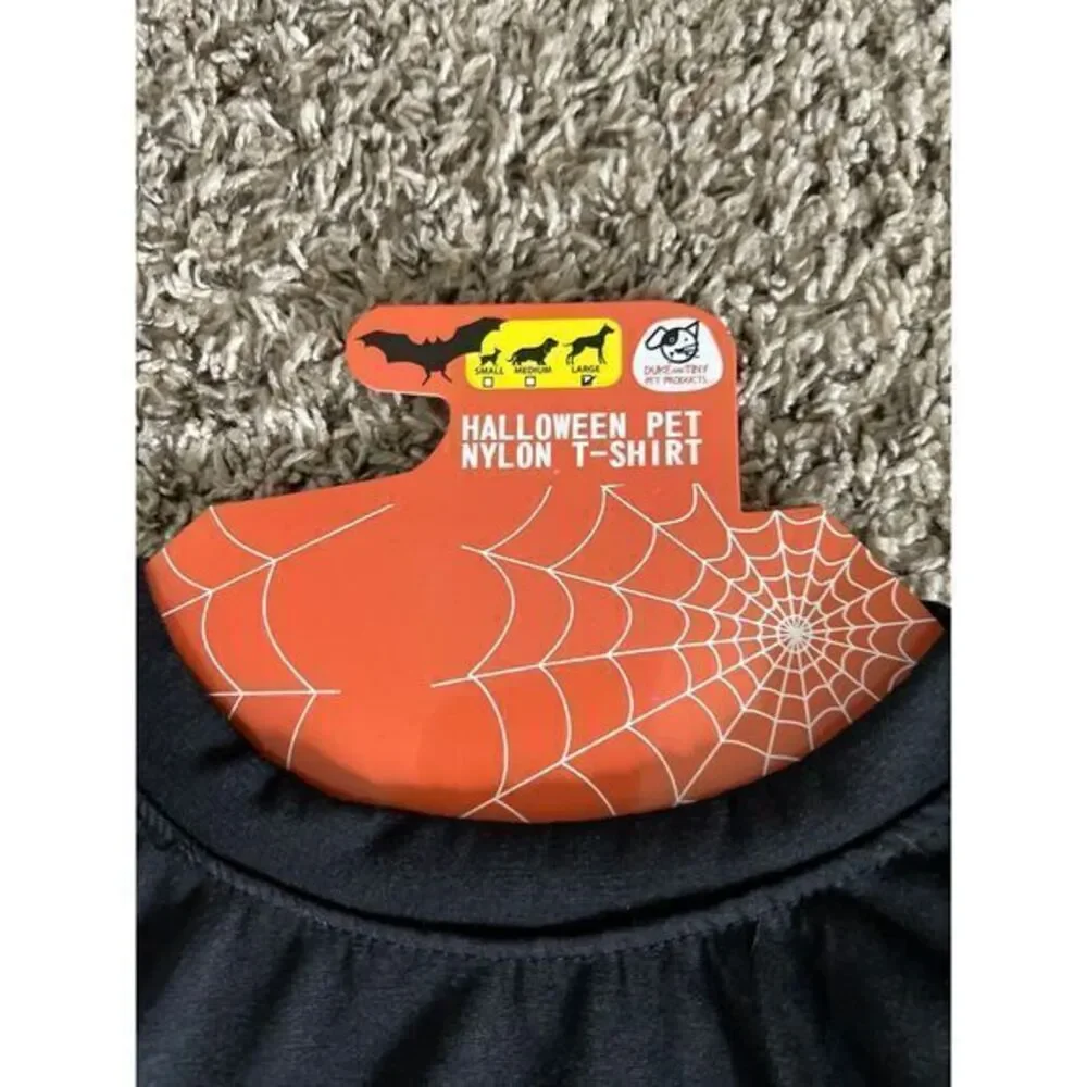 NWT Halloween Pet‎ Nylon T-shirt size large